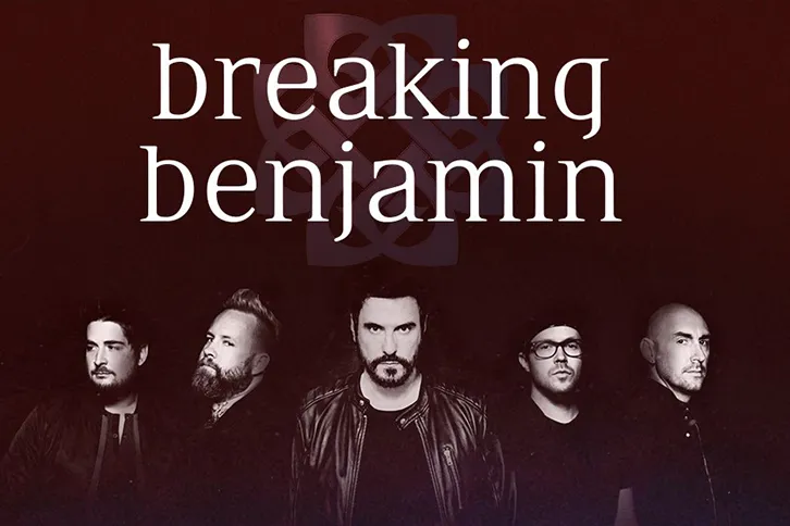 Breaking Benjamin, Daughtry & Catch Your Breath Tickets | 9th April ...